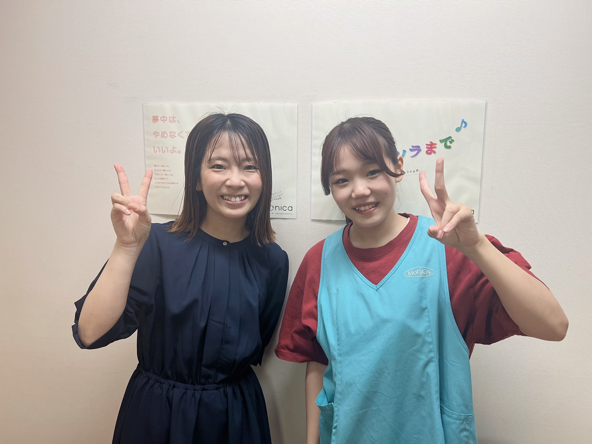 福岡こども専門学校様 卒業生の様子を見にきてくださりました!